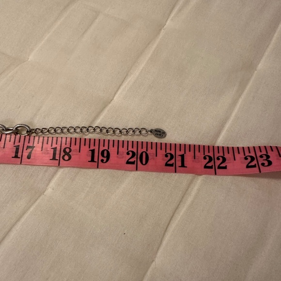 Robert Rose Vintage Turquoise and Silvertone Bibb Necklace - Picture 13 of 13